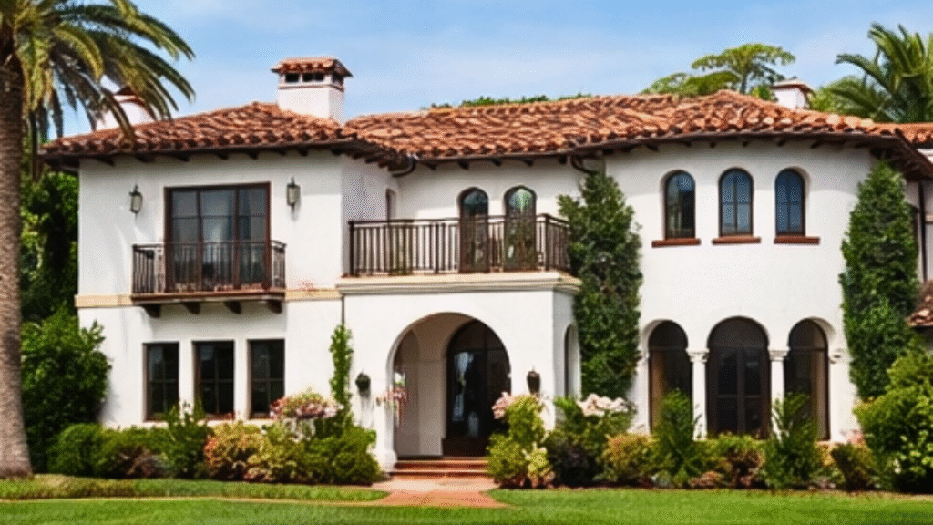 Luxury Mediterranean Revival estate in Beverly Hills with architectural features vulnerable to rodents.